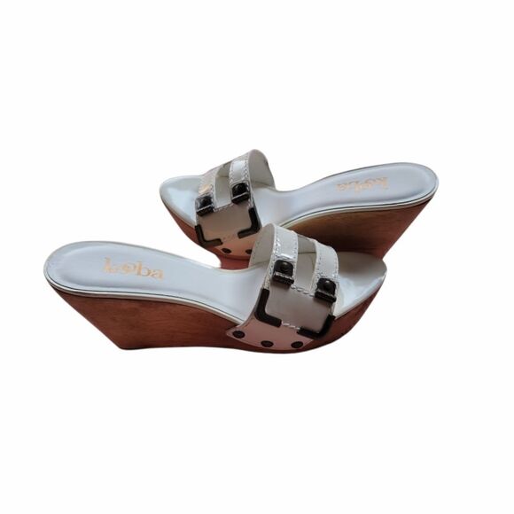 COPY - Kooba Mila Wedge Slides. Size 8. - Picture 2 of 11